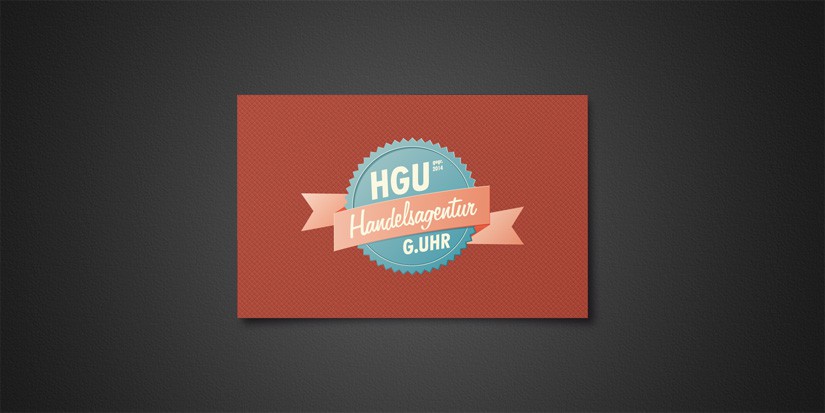 CORPORATE DESIGN HGU HANDELSAGENTUR