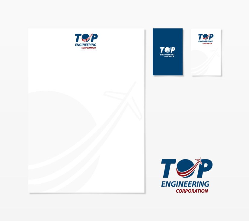 logo redesign top egineering corporation