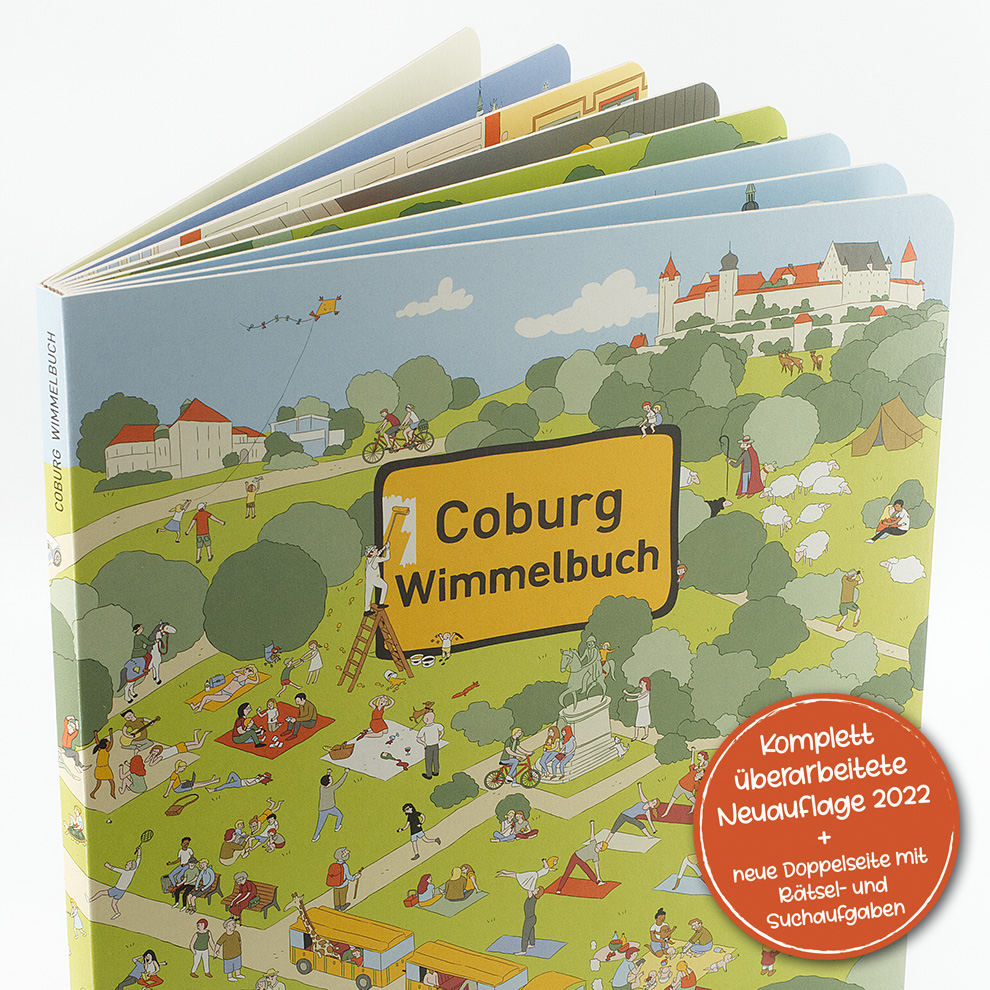 coburg wimmelbuch neuauflage 2022